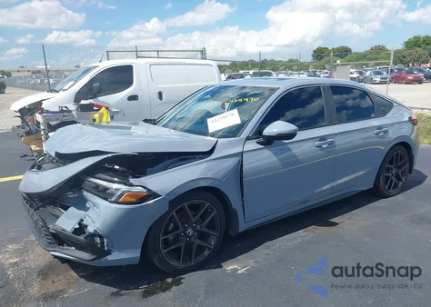 2023 Honda Civic Sport Touring из США, поврежденный, VIN 19XFL1G83PE010218